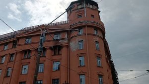 река Карповка и монастырь Иоанна Кронштадтского