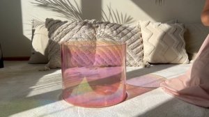 АЛХИМИЧЕСКАЯ ХРУСТАЛЬНАЯ ПОЮЩАЯ ЧАША «PLATINUM PINK»