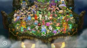 Полная песня острова растений/my singing monsters/мои поющие м?