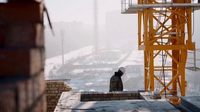 ЖК Эльбрус секции 1,2,3 в Уфе от ГК КирпичХолдинг, февраль 2025