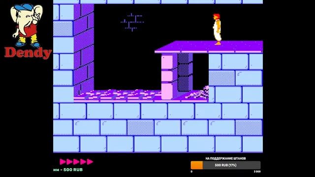 RETROGAMING #1: PRINCE OF PERSIA.nes (ретро игры денди)