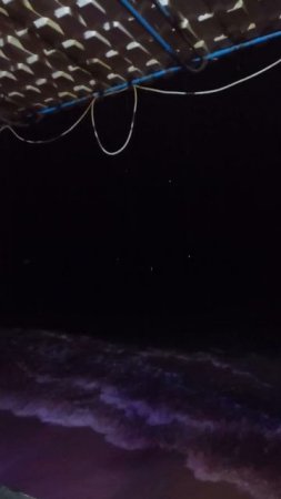 Thunderstorm at night