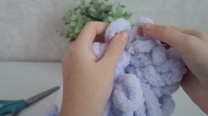 как связать резинку для волос