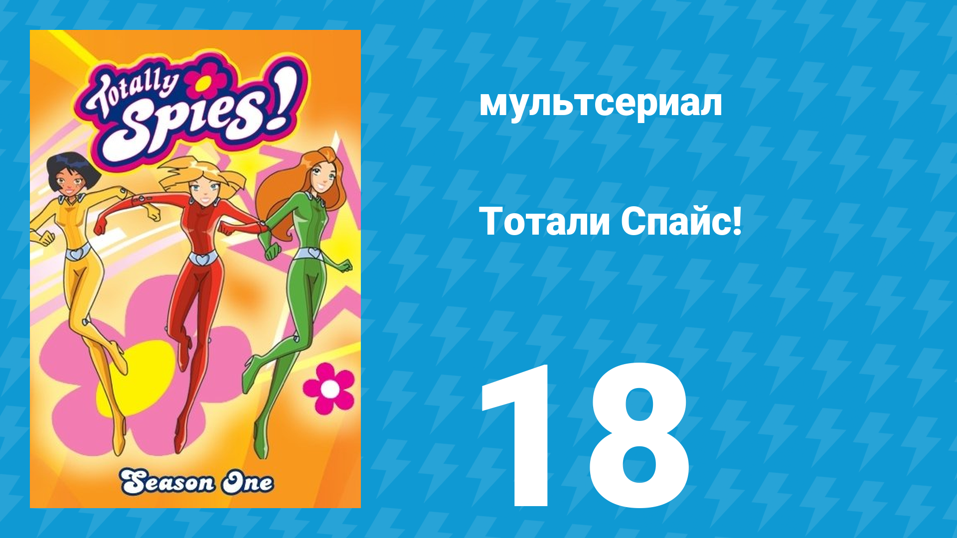 Тотали Спайс! 1 сезон 18 серия «Плохой парень» (мультсериал, 2001)