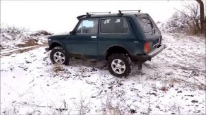 Нива ВАЗ 2121 вылазка на бездорожье