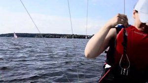 Яхта Эмка в Пирогово.