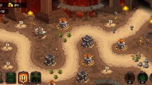 Kingdom Rush Vengeance - Шахты Казана - Прохождение - Ветеран - (Без комментариев)
