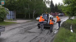 Ямочный ремонт: бригады «подлатают» 40 тысяч квадратов дорожного полотна