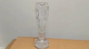 хрустальная вазочка мина