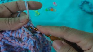 МК вязаная ТУНИКА крючком 4 часть #летняятуникакрючкомнакруглойкокетке