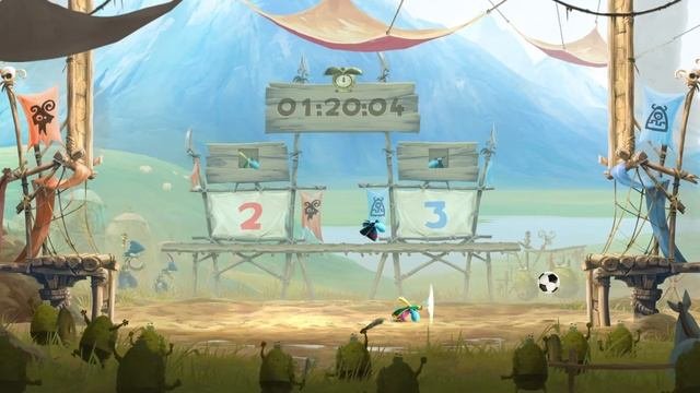 Даниль играет Rayman Legends