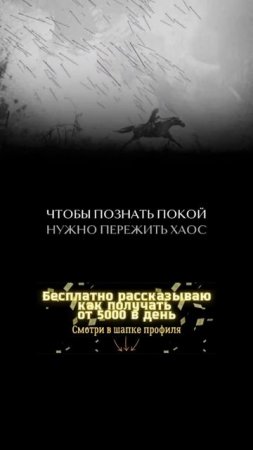 Искусство жить: от хаоса к покою.