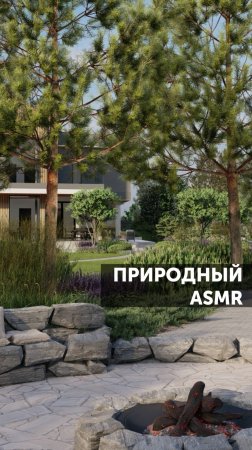 Природный ASMR #ландшафт #ландшафтныйдизайн #сад #благоустройство #природа #загороднаяжизнь