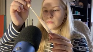 АСМР быстрый макияж/ASMR fast makeup