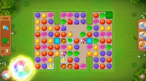 Gardenscapes.  1140 уровень.