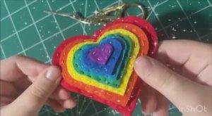 Видеоинструкция "Радужное сердце"
