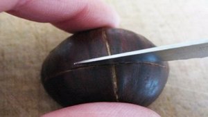 Жареный каштан