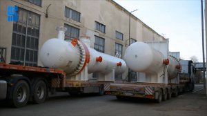 ООО «Курганхиммаш» завершил отгрузку тяжелого сдвоенного теплообменника «Газ-Газ»
