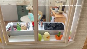 Miniature kitchen set installation ✨ASMR ✨Re-ment collection✨