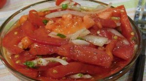 Пикантные помидоры на закуску