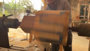 Woodturning // Turning Wood Scraps And Epoxy Resin IntoA Piece Of Art Using A Wood Lathe.