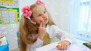 Диана и Рома Диана и Рома показывают школьные правила - Новая история о возвращении в школу