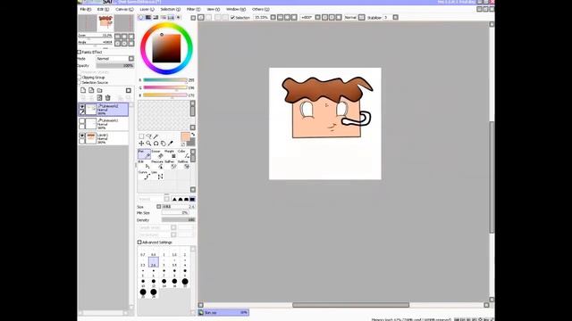 Speed Art #1 - Моя Голова