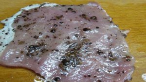 Свиной эскалоп под сырным соусом