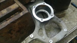 Porsche Panamera поворотный кулак сломались болты