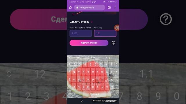 Проверка richgame. Быстрые выигрыши