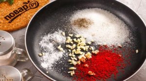 Карамелизированные креветки