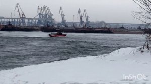 ПНД катер проекта JM450-250 красный 2
