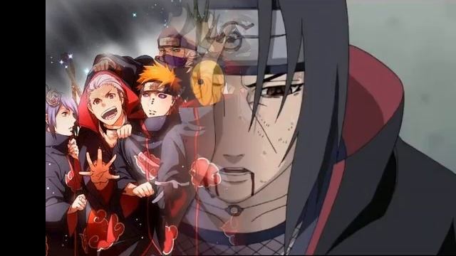 Акацуки. Поль " Кровавые облака".😿 смотреть онлайн