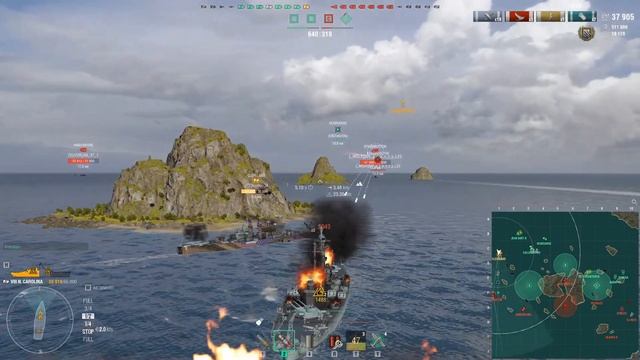 Кракен Топ Линкор N. Carolina смотреть онлайн