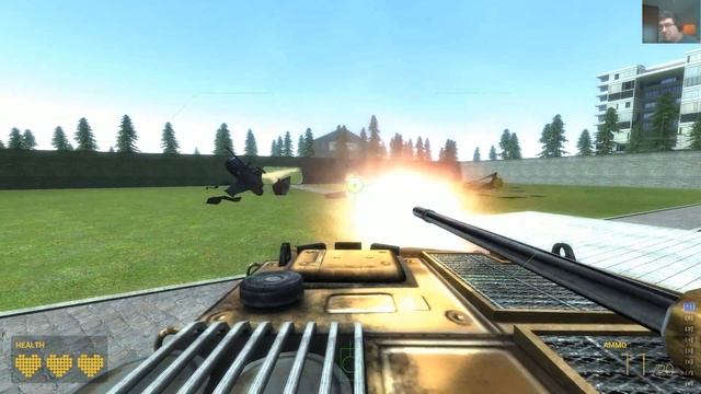 Garrys mod в steam .Управляемая техника из Crysis [simfphys].часть 1