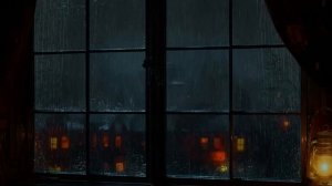 Звуки дождя для сна 🌧️ Наблюдайте за дождем сквозь окно