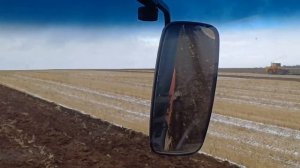 ПАХОТА 2024 НА КИРОВЦЕ К 744 Р4 И К 700 А Пашем в снег...