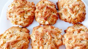 Яблочное 🍎🍏 печенье 🍪. Немного яблок 🍏🍎 и быстрая выпечка к чаю у Вас на столе.