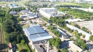 Полет над размытым мостом Белгород