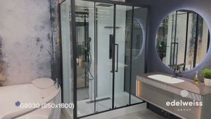 Душевая кабина Black & White G8030