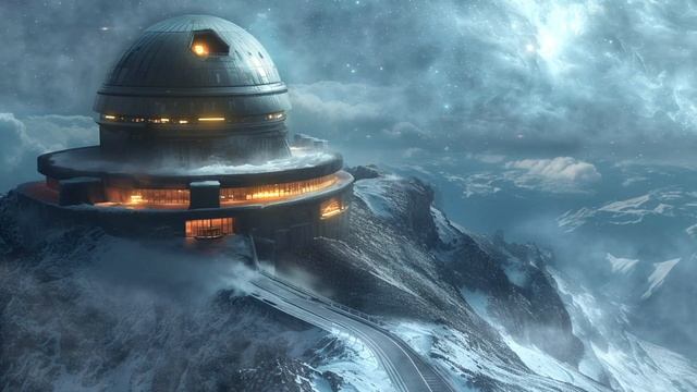 Observatory + Relaxing Space Ambient Music + Sci- Fi Guitar Soundscape