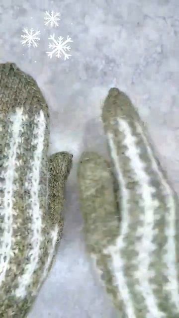 Варежки из Lettlopi в технике ленивый жаккард смотреть онлайн