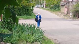 Очерк о почтальоне станицы Темнолесской - Анне Тимофеевне Кулешовой.