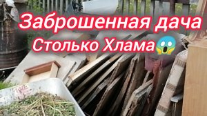 Заброшенная дача. Столько хлама😱