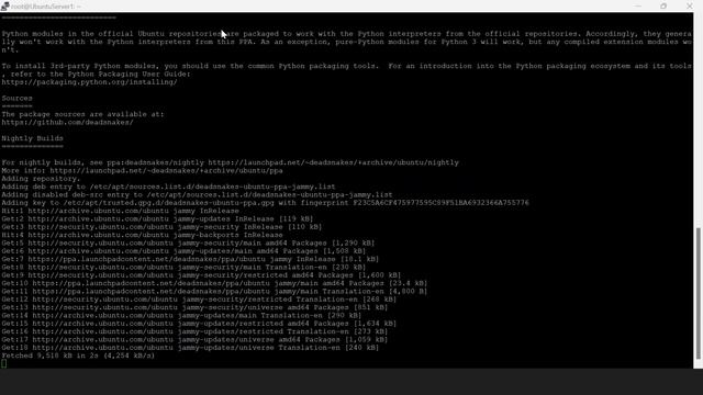 Установка свежей версии Python на Ubuntu | Serverspace смотреть онлайн