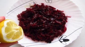 Салат со свеклой и моцареллой