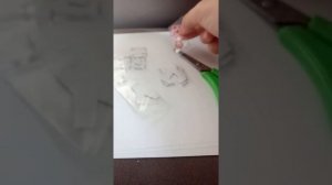 Распаковка мини реборна из бумаги 1 часть