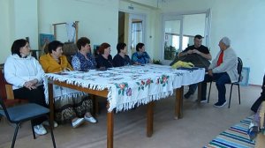 Мастер-класс игры на гуслях в Речицком хоре