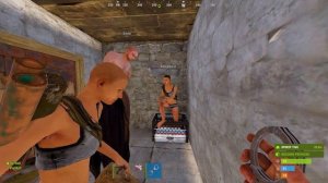 Наручники не стоило добавлять в игру... | Rust / Раст