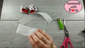 Интересный бант Канзаши/MK/DIY/Kanzashi tutorial